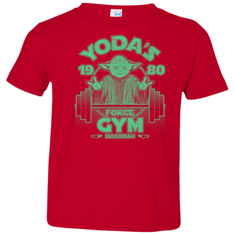 T-Shirts Red / 2T Dagobah Gym Toddler Premium T-Shirt