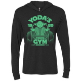 T-Shirts Vintage Black / X-Small Dagobah Gym Triblend Long Sleeve Hoodie Tee