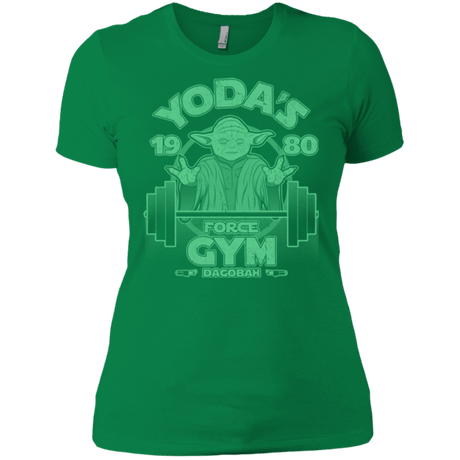 T-Shirts Kelly Green / X-Small Dagobah Gym Women's Premium T-Shirt