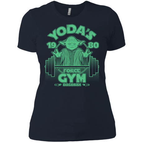 T-Shirts Midnight Navy / X-Small Dagobah Gym Women's Premium T-Shirt