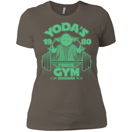 T-Shirts Warm Grey / X-Small Dagobah Gym Women's Premium T-Shirt