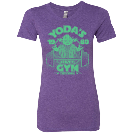 T-Shirts Purple Rush / Small Dagobah Gym Women's Triblend T-Shirt
