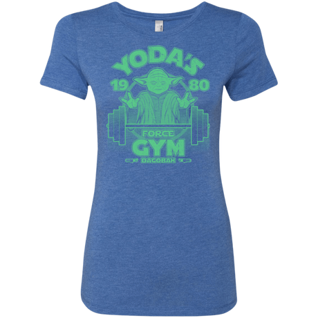 T-Shirts Vintage Royal / Small Dagobah Gym Women's Triblend T-Shirt