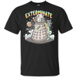 T-Shirts Black / S Dalek Cat T-Shirt