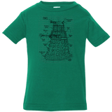 T-Shirts Kelly / 6 Months Dalek Plan Infant Premium T-Shirt