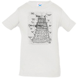 T-Shirts White / 6 Months Dalek Plan Infant Premium T-Shirt