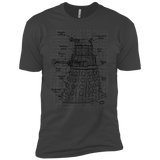T-Shirts Heavy Metal / X-Small Dalek Plan Men's Premium T-Shirt