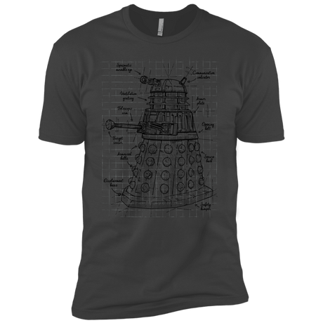 T-Shirts Heavy Metal / X-Small Dalek Plan Men's Premium T-Shirt