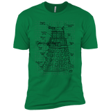 T-Shirts Kelly Green / X-Small Dalek Plan Men's Premium T-Shirt
