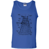 T-Shirts Royal / S Dalek Plan Men's Tank Top
