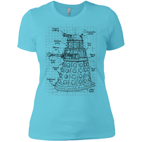 T-Shirts Cancun / X-Small Dalek Plan Women's Premium T-Shirt