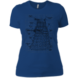 T-Shirts Royal / X-Small Dalek Plan Women's Premium T-Shirt