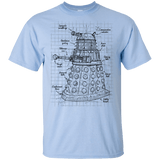 T-Shirts Light Blue / YXS Dalek Plan Youth T-Shirt