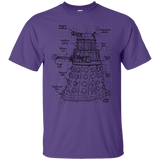 T-Shirts Purple / YXS Dalek Plan Youth T-Shirt