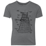 T-Shirts Premium Heather / YXS Dalek Plan Youth Triblend T-Shirt