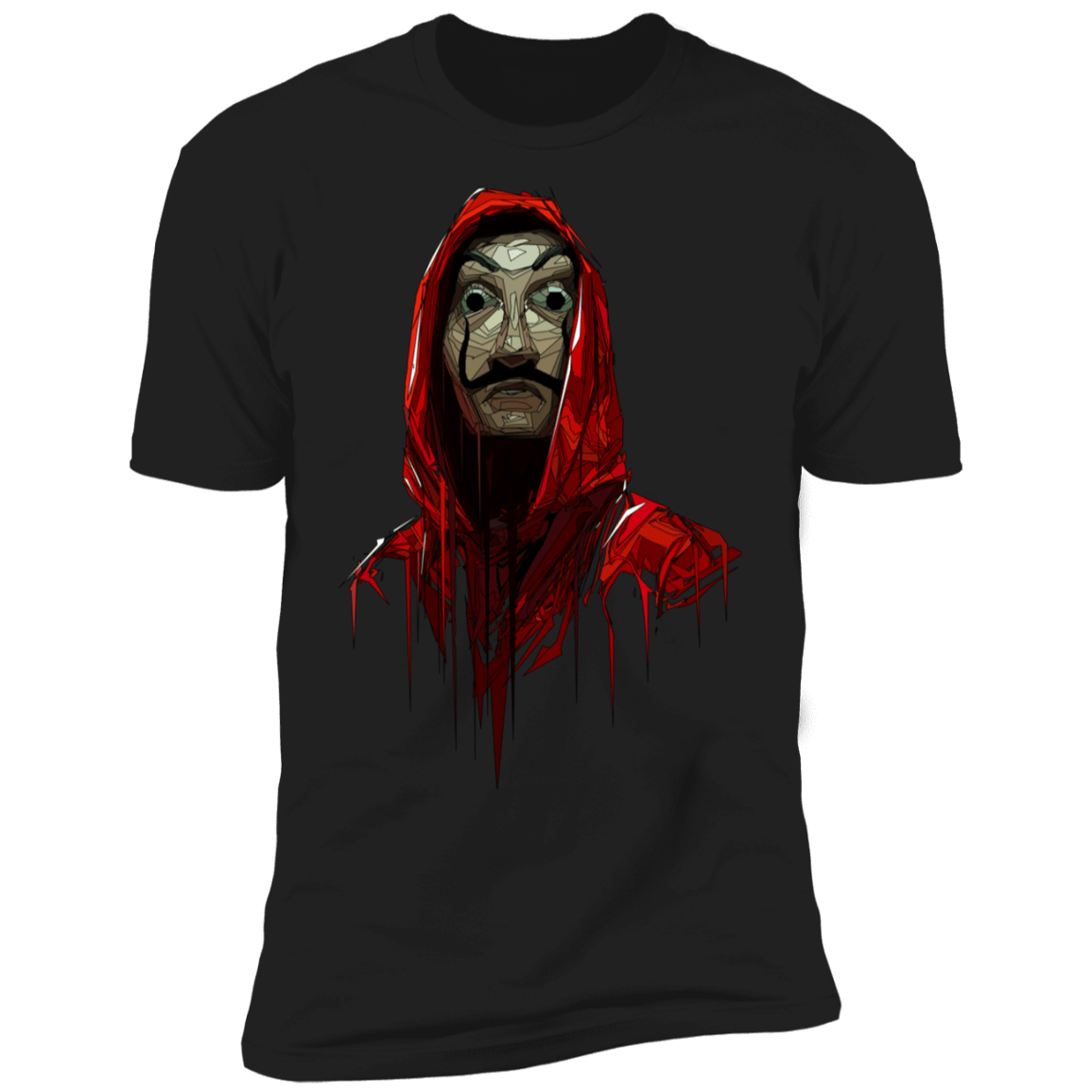 T-Shirts Black / X-Small Dali Poly Men's Premium T-Shirt