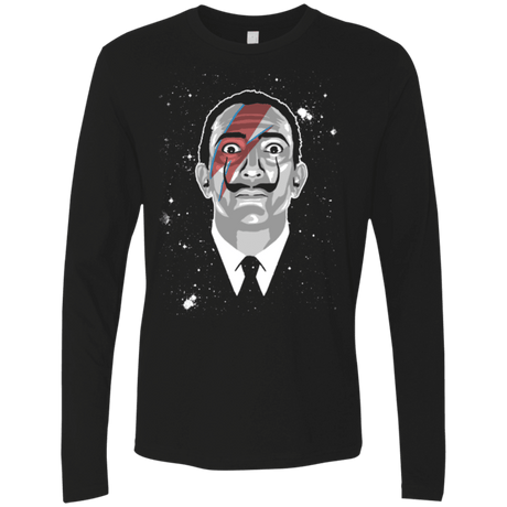 T-Shirts Black / Small Dali Stardust Men's Premium Long Sleeve