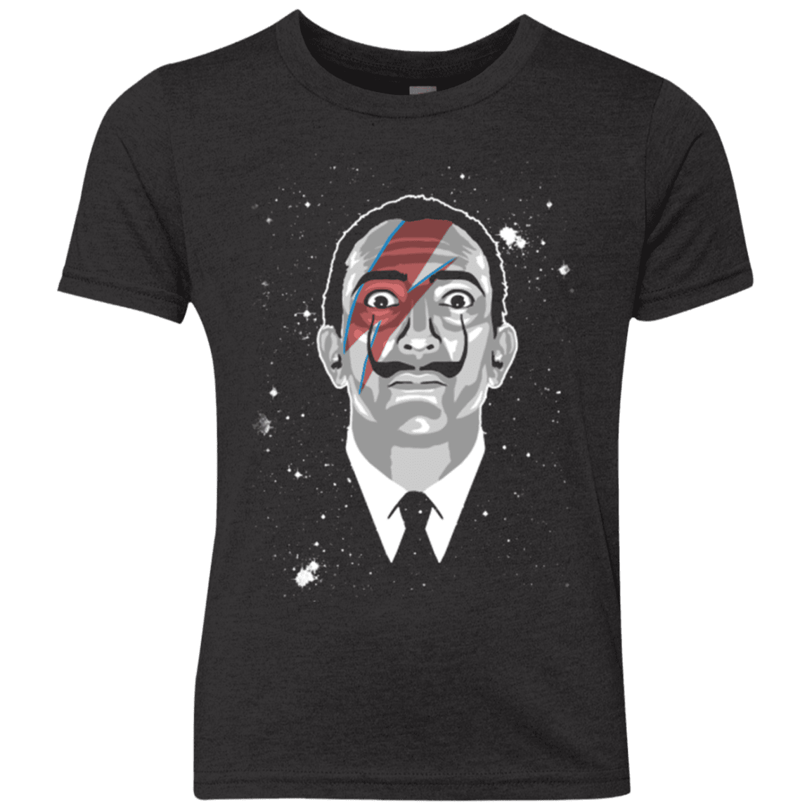 T-Shirts Vintage Black / YXS Dali Stardust Youth Triblend T-Shirt