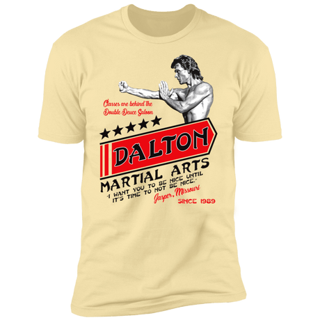 T-Shirts Banana Cream / S Dalton Martial Arts Men's Premium T-Shirt