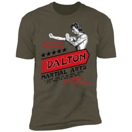 T-Shirts Military Green / S Dalton Martial Arts Men's Premium T-Shirt