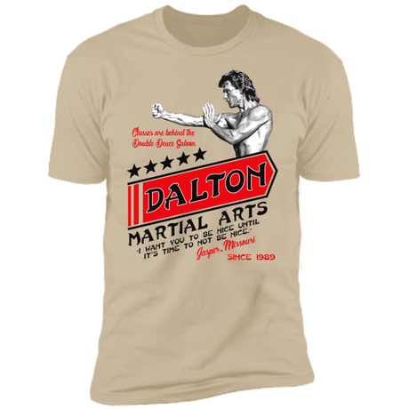 T-Shirts Sand / S Dalton Martial Arts Men's Premium T-Shirt
