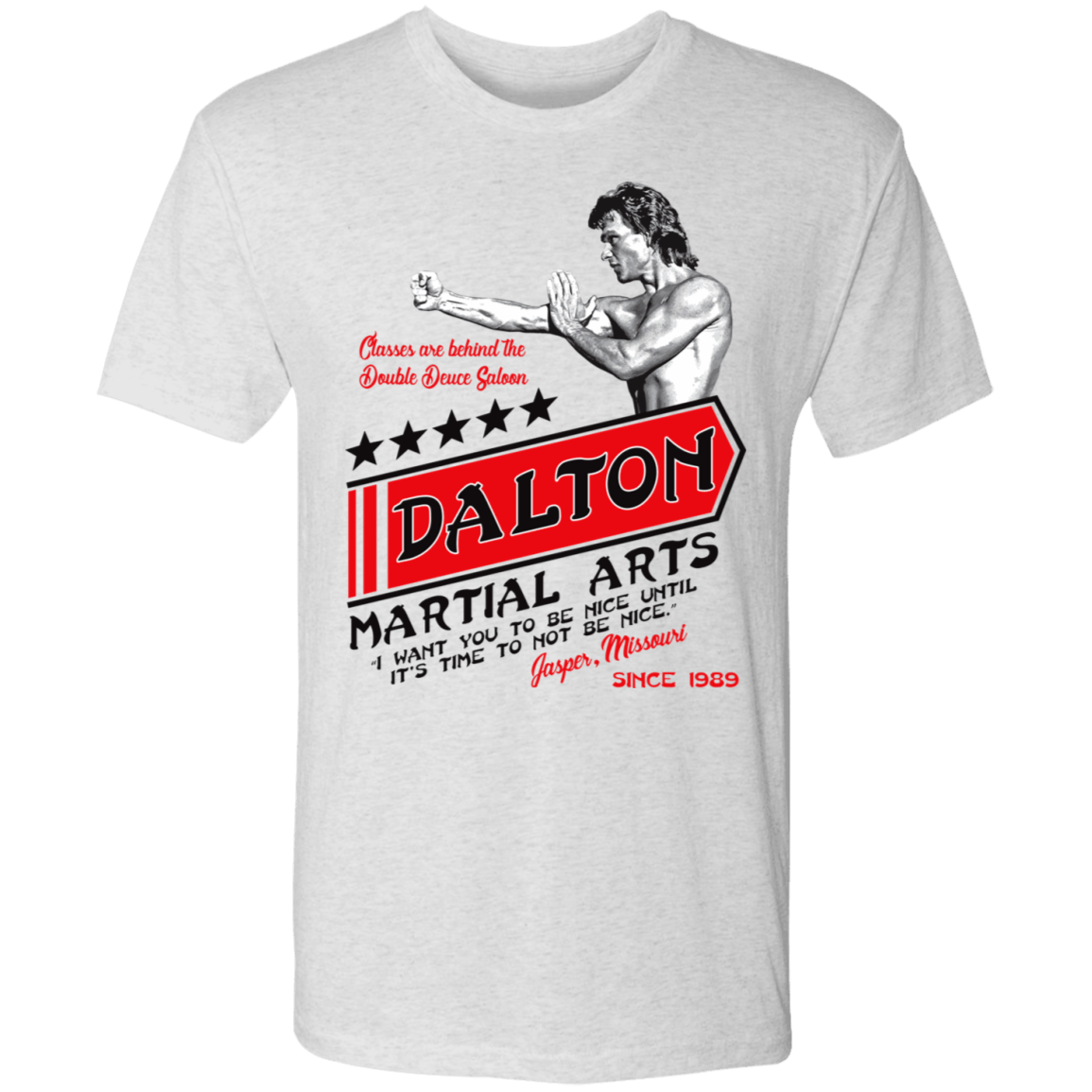 T-Shirts Heather White / S Dalton Martial Arts Men's Triblend T-Shirt