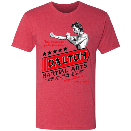 T-Shirts Vintage Red / S Dalton Martial Arts Men's Triblend T-Shirt
