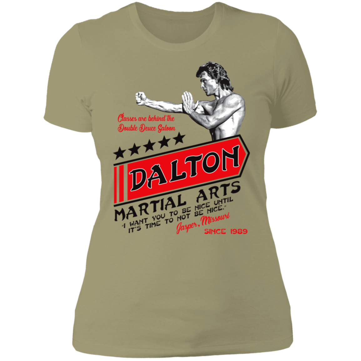 T-Shirts Light Olive / S Dalton Martial Arts Women's Premium T-Shirt