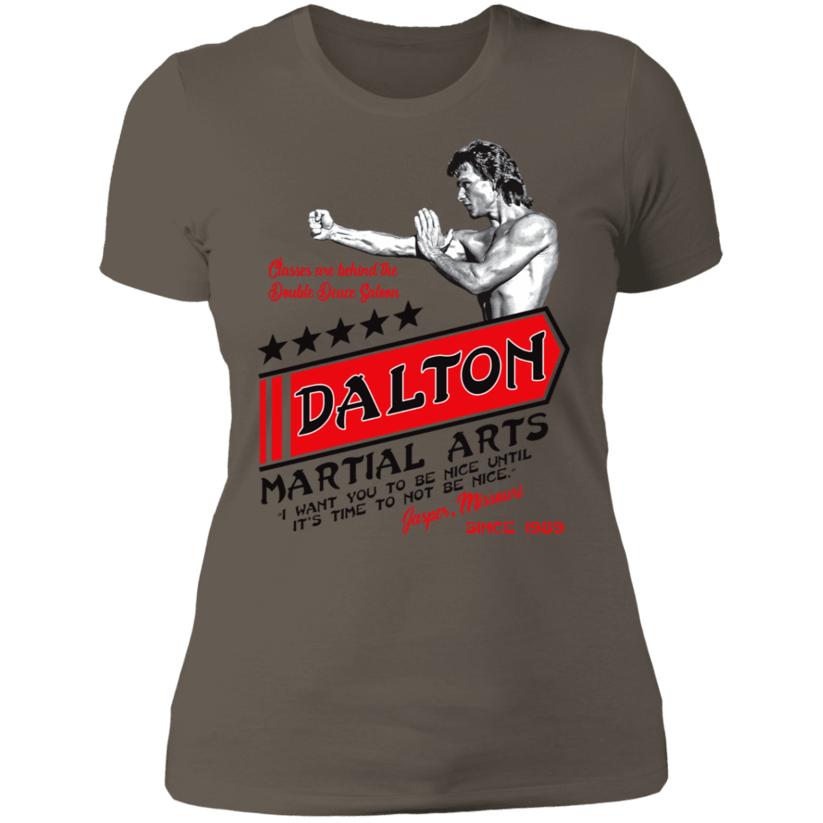 T-Shirts Warm Grey / S Dalton Martial Arts Women's Premium T-Shirt