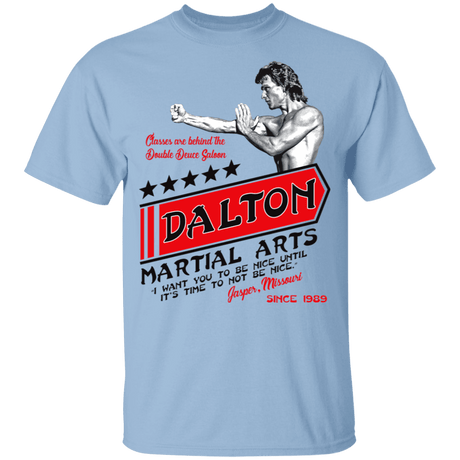 T-Shirts Light Blue / YXS Dalton Martial Arts Youth T-Shirt