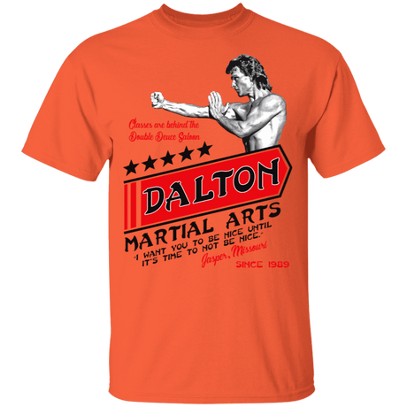 T-Shirts Orange / YXS Dalton Martial Arts Youth T-Shirt