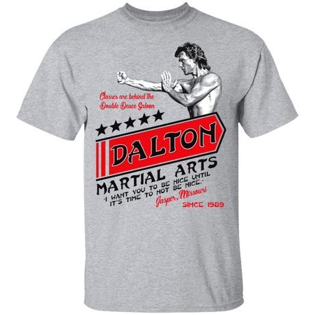 T-Shirts Sport Grey / YXS Dalton Martial Arts Youth T-Shirt