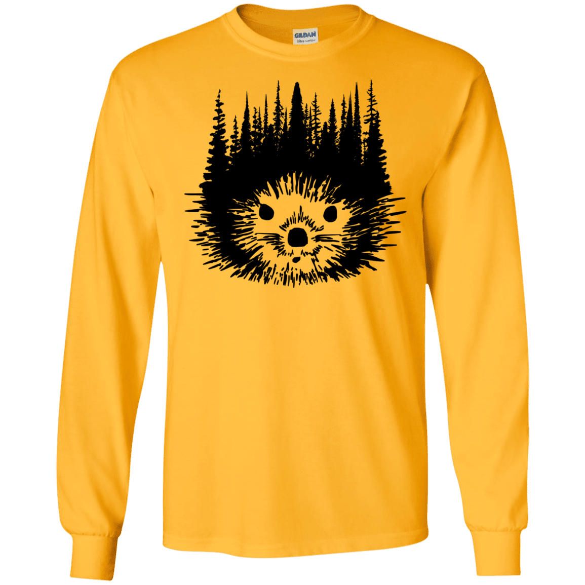 T-Shirts Gold / S Dam Beaver Men's Long Sleeve T-Shirt