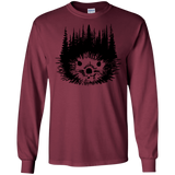 T-Shirts Maroon / S Dam Beaver Men's Long Sleeve T-Shirt