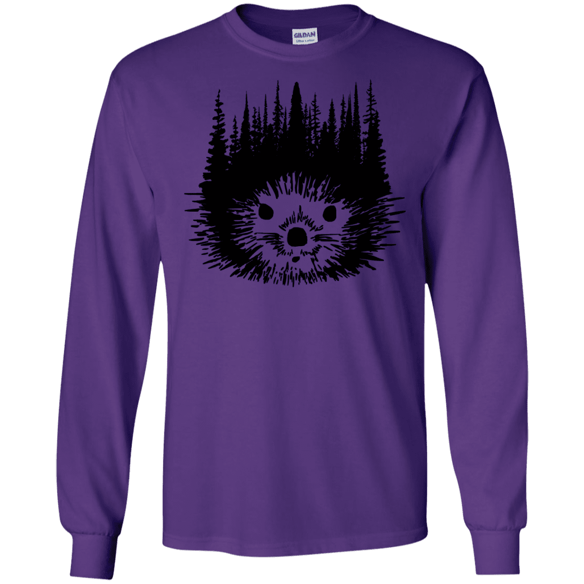 T-Shirts Purple / S Dam Beaver Men's Long Sleeve T-Shirt