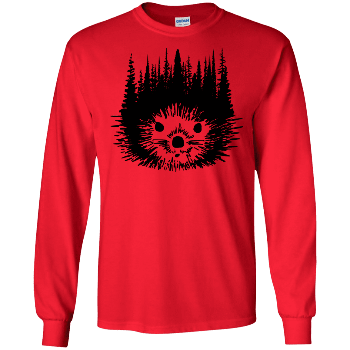 T-Shirts Red / S Dam Beaver Men's Long Sleeve T-Shirt