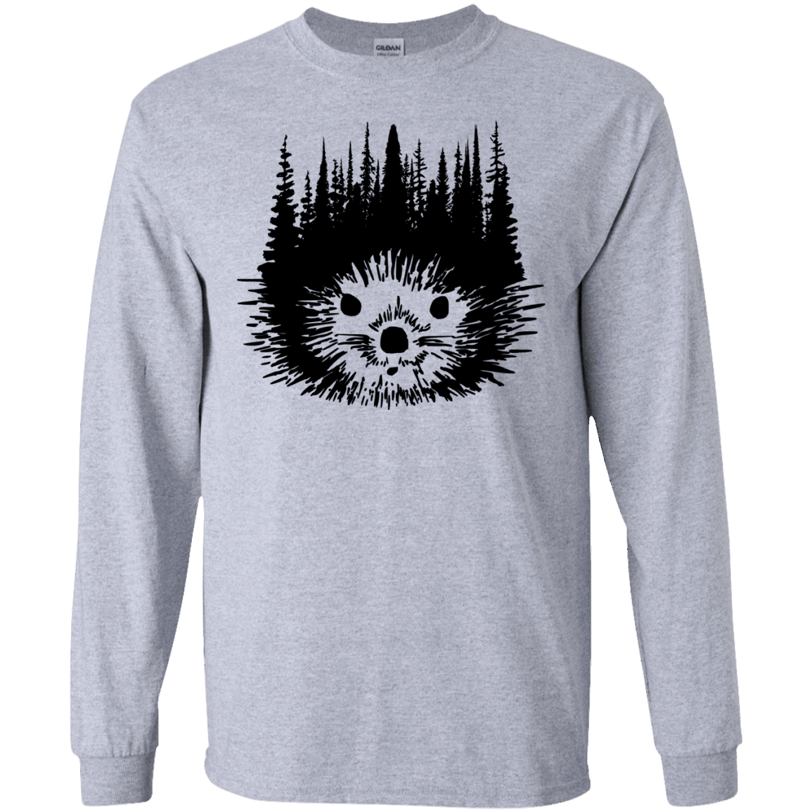 T-Shirts Sport Grey / S Dam Beaver Men's Long Sleeve T-Shirt