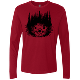 T-Shirts Cardinal / S Dam Beaver Men's Premium Long Sleeve