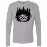T-Shirts Heather Grey / S Dam Beaver Men's Premium Long Sleeve