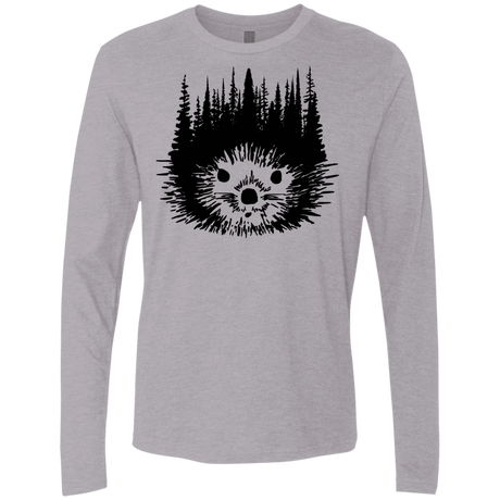 T-Shirts Heather Grey / S Dam Beaver Men's Premium Long Sleeve