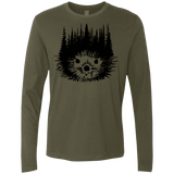 T-Shirts Military Green / S Dam Beaver Men's Premium Long Sleeve