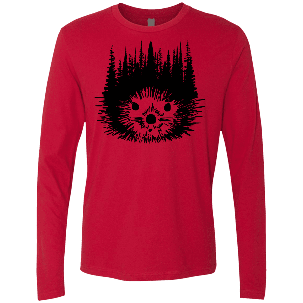 T-Shirts Red / S Dam Beaver Men's Premium Long Sleeve