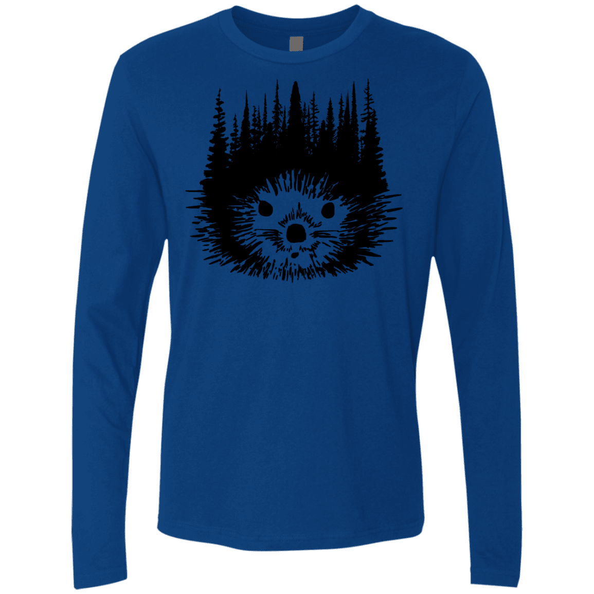 T-Shirts Royal / S Dam Beaver Men's Premium Long Sleeve