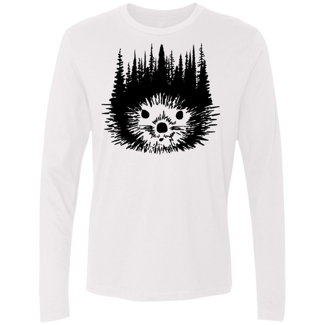 T-Shirts White / S Dam Beaver Men's Premium Long Sleeve