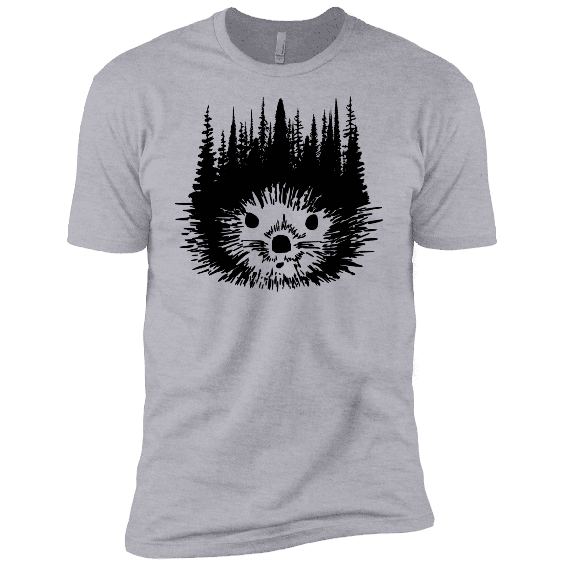 T-Shirts Heather Grey / X-Small Dam Beaver Men's Premium T-Shirt