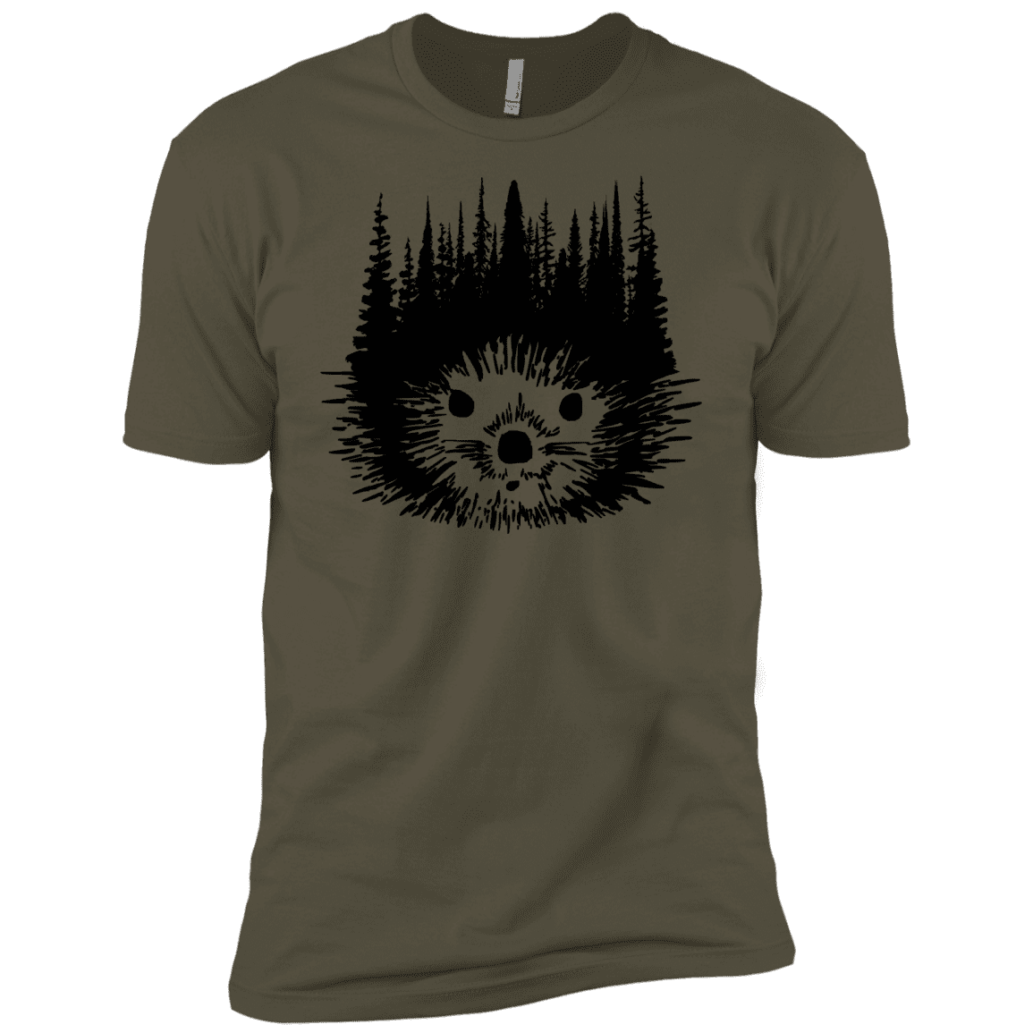 T-Shirts Military Green / X-Small Dam Beaver Men's Premium T-Shirt