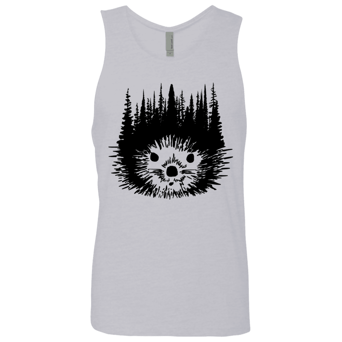 T-Shirts Heather Grey / S Dam Beaver Men's Premium Tank Top