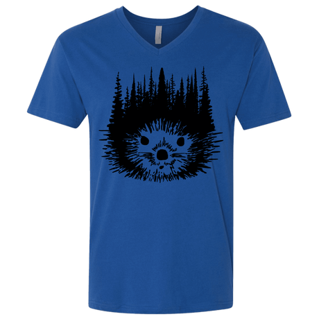 T-Shirts Royal / X-Small Dam Beaver Men's Premium V-Neck