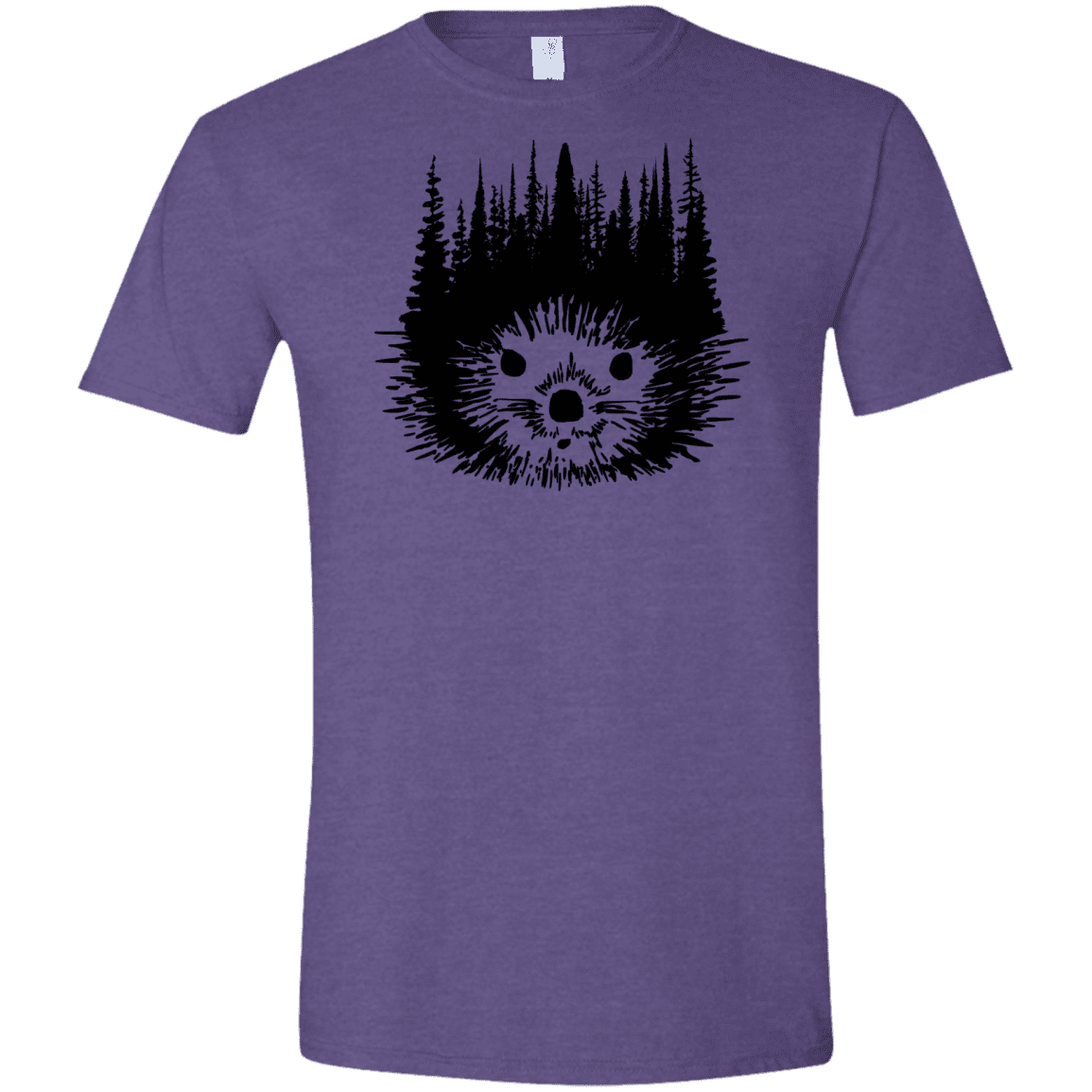 T-Shirts Heather Purple / S Dam Beaver Men's Semi-Fitted Softstyle