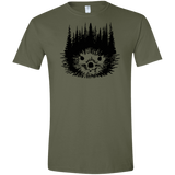 T-Shirts Military Green / S Dam Beaver Men's Semi-Fitted Softstyle